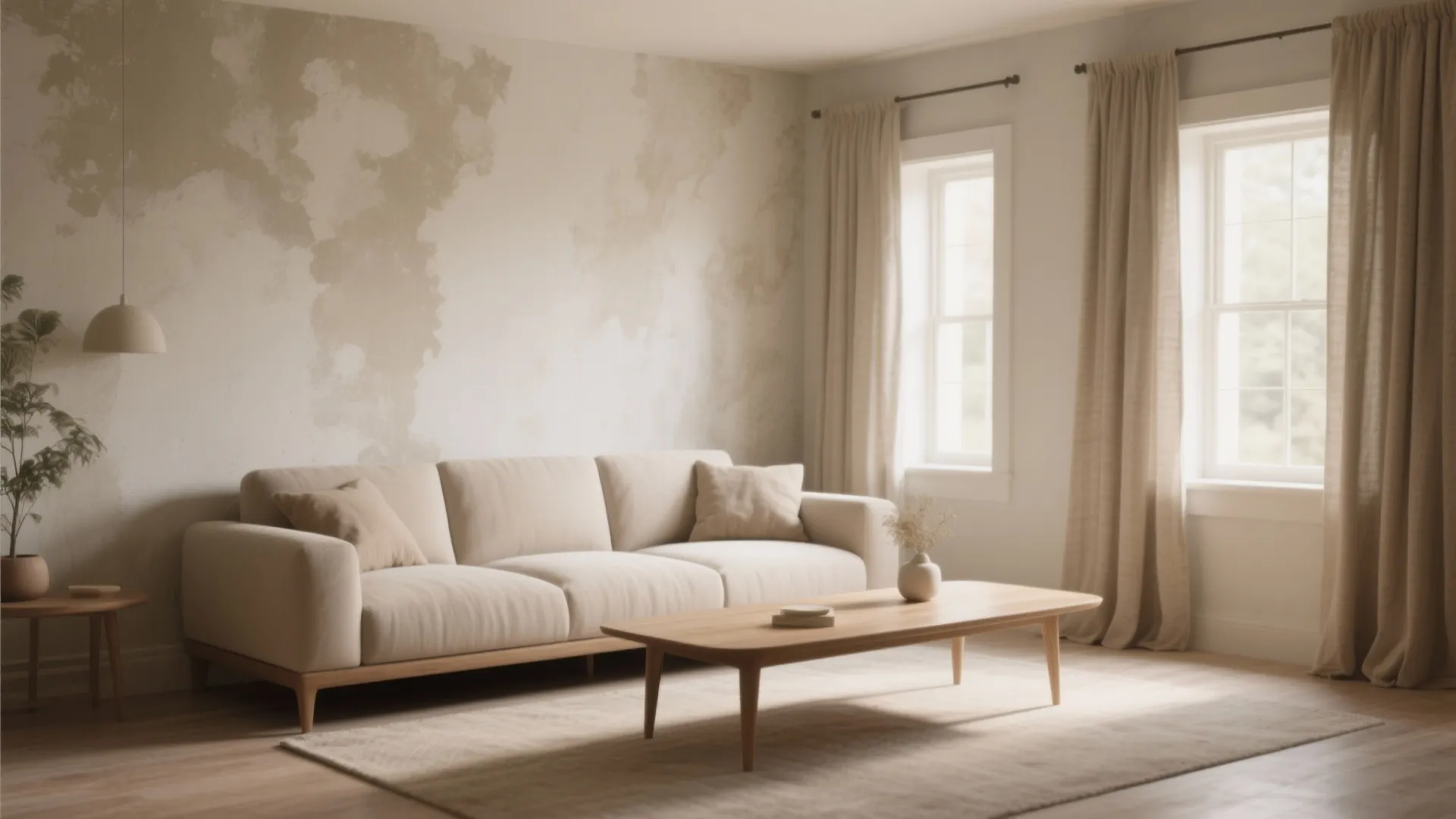 Limewash Layers for a Cloud-Soft Living Room