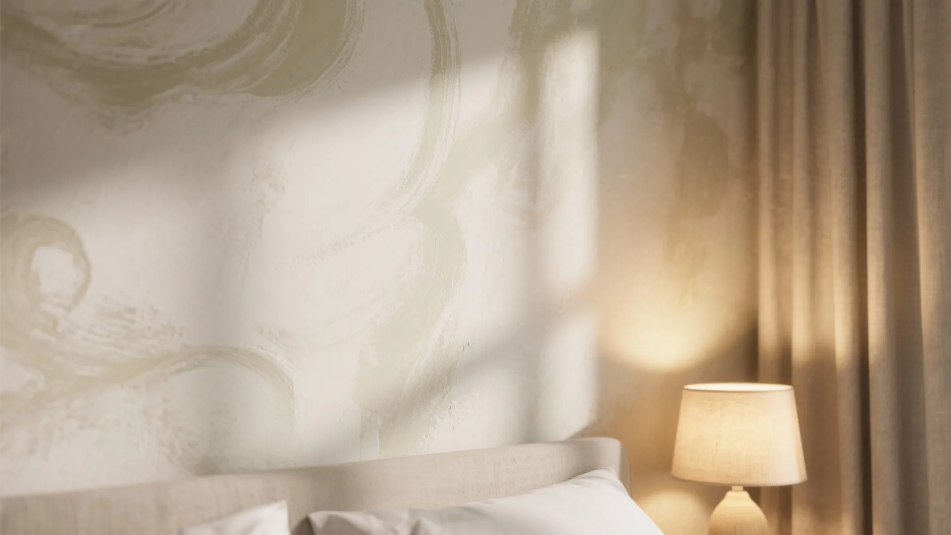 Limewash Texture for Depth Without Clutter