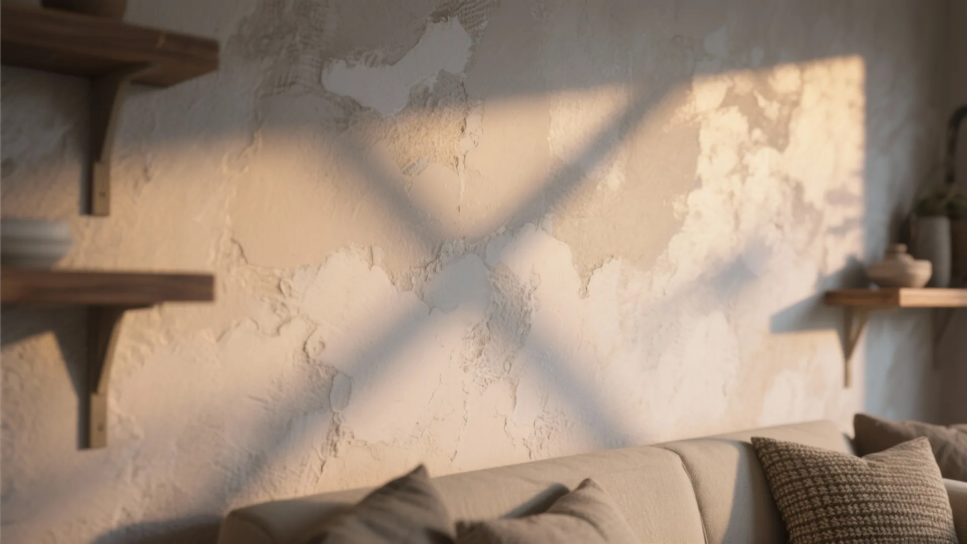 Textured Limewash Layers