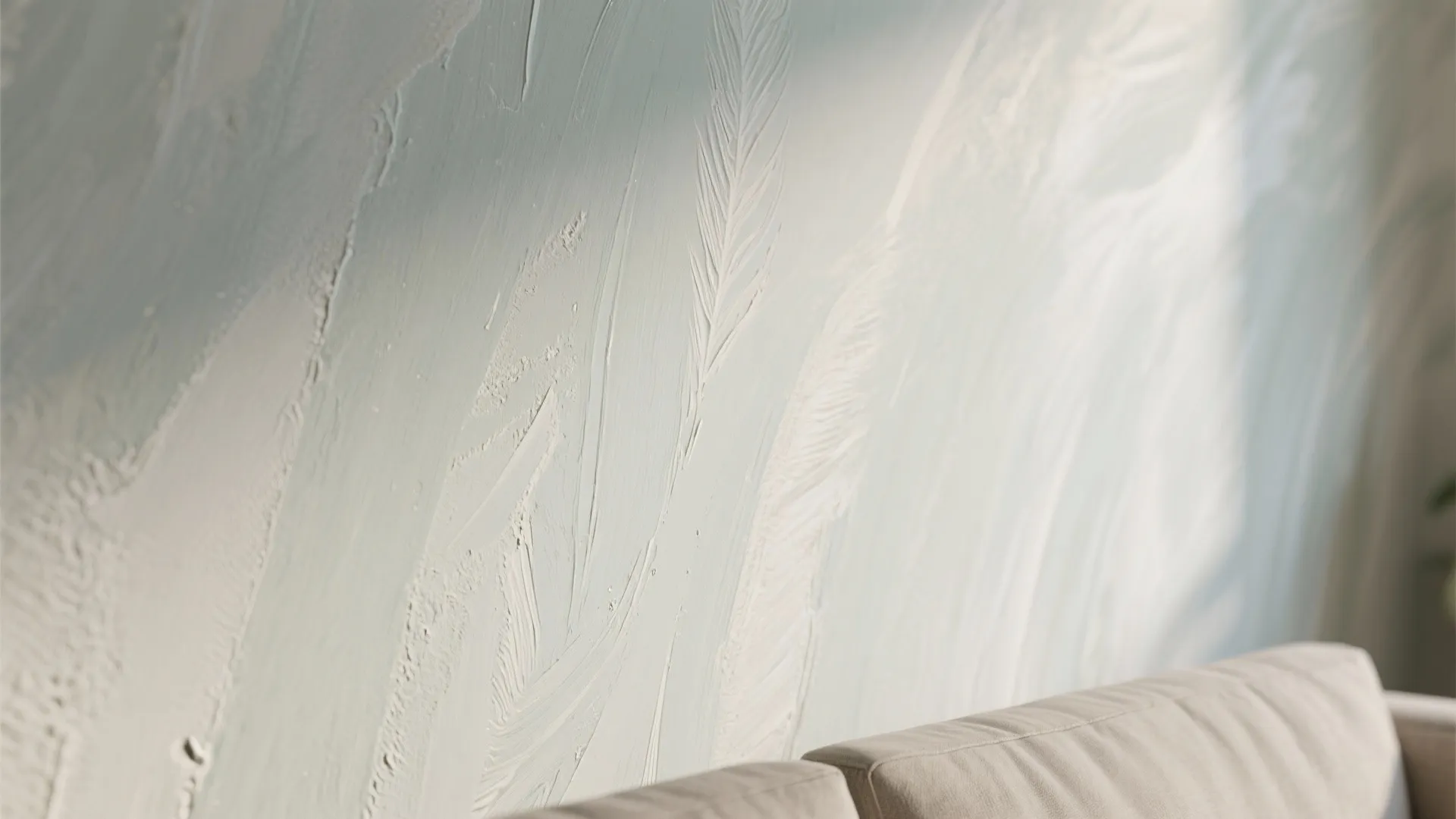 Subtle Depth: Limewash or Soft Textured Paint