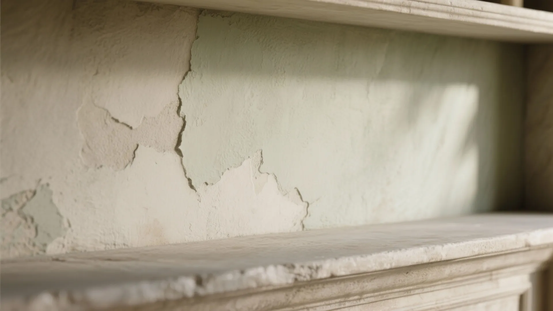 Limewash or Venetian plaster patch for soft, lived-in depth