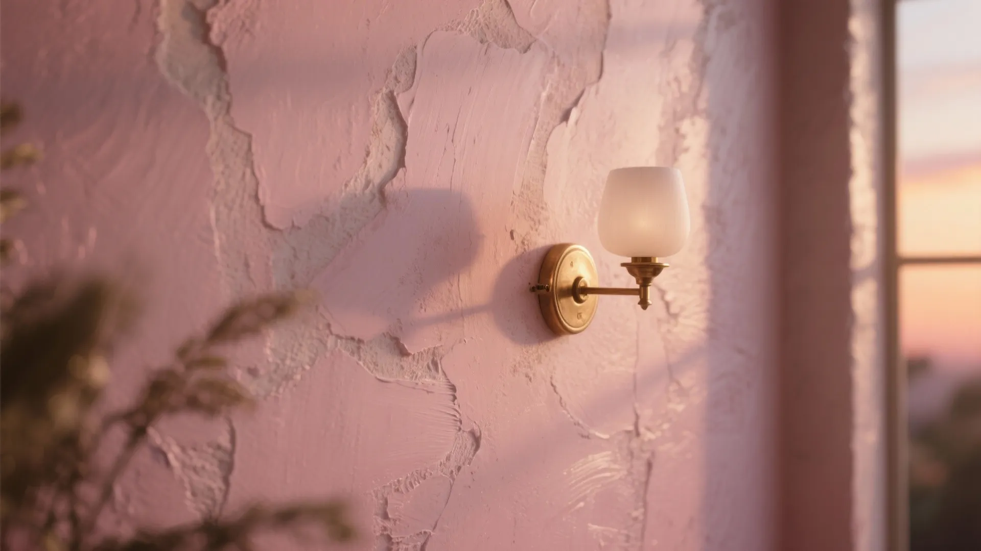 Pink Accent Wall: Texture, Limewash, and Personality