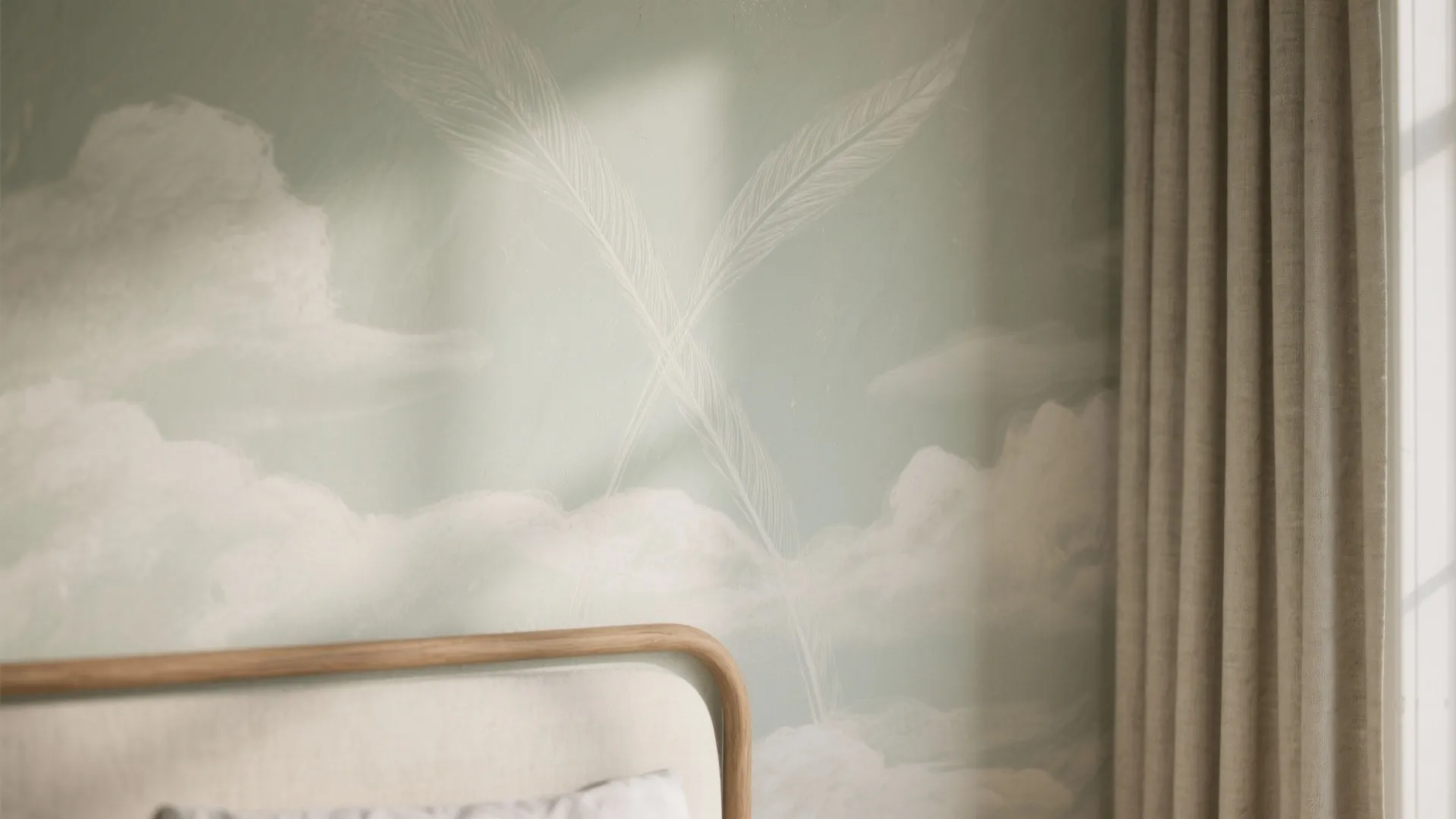 Limewash or Mineral Paint for Cloudlike Texture