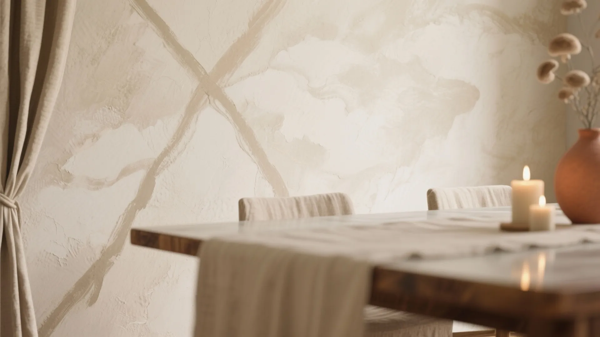 Limewash or Plaster for Subtle Texture