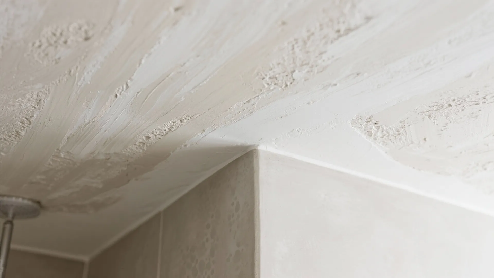 Textured Limewash or Microcement Ceiling