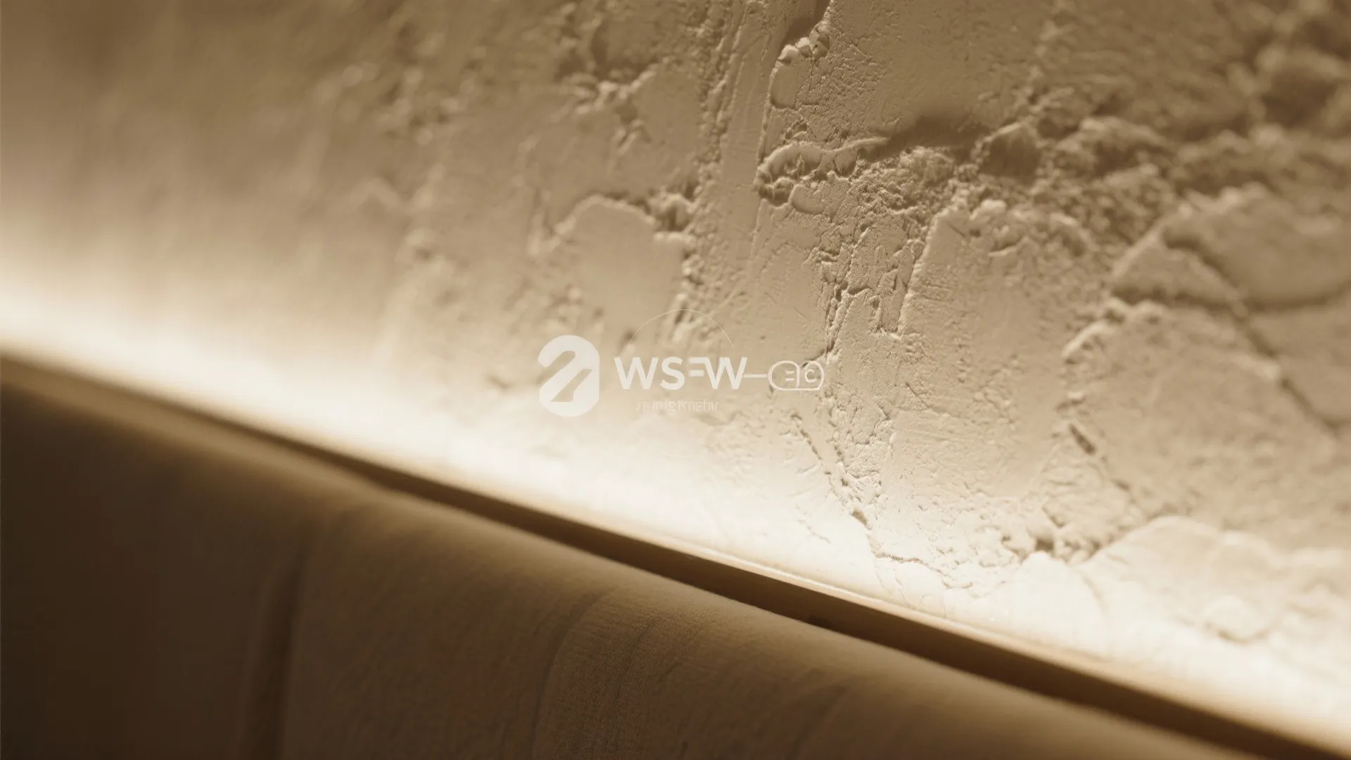 Wall washing for texture and ambience