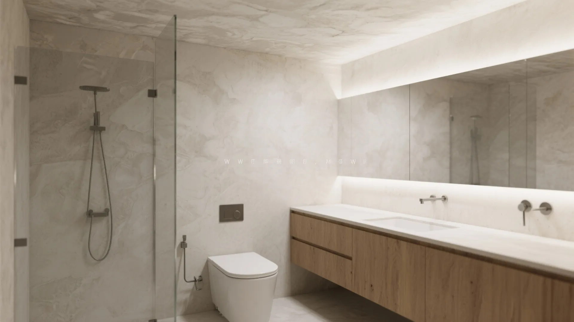 Textured Limewash or Microcement Ceiling