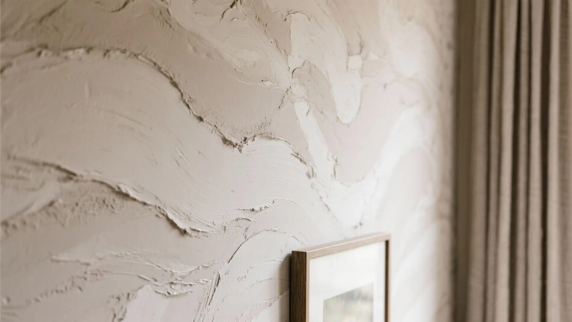 Soft Limewash and Troweled Plaster