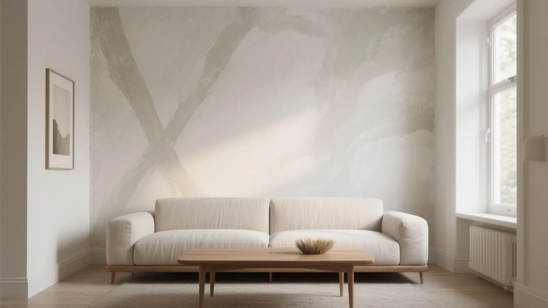 Limewash wall texture for soft depth