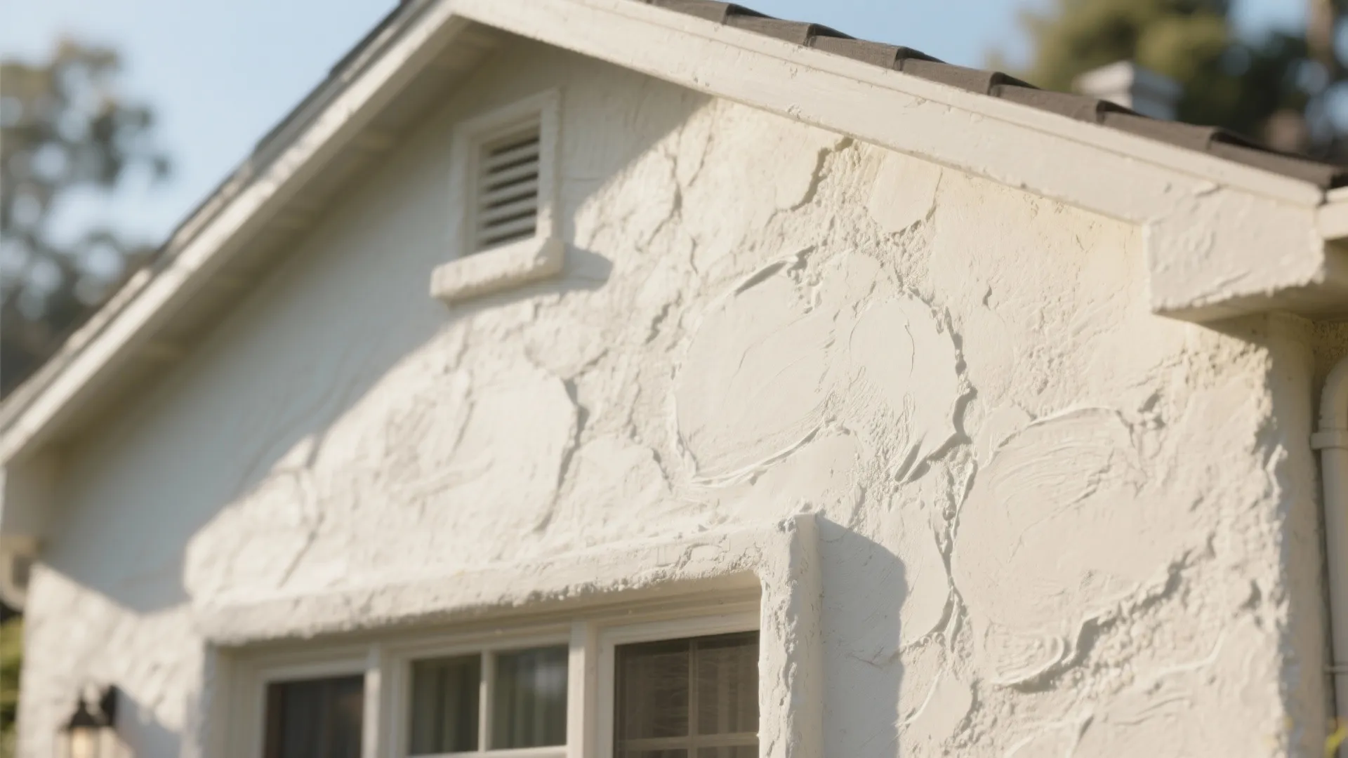 Limewashed Stucco with Hand‑Troweled Texture
