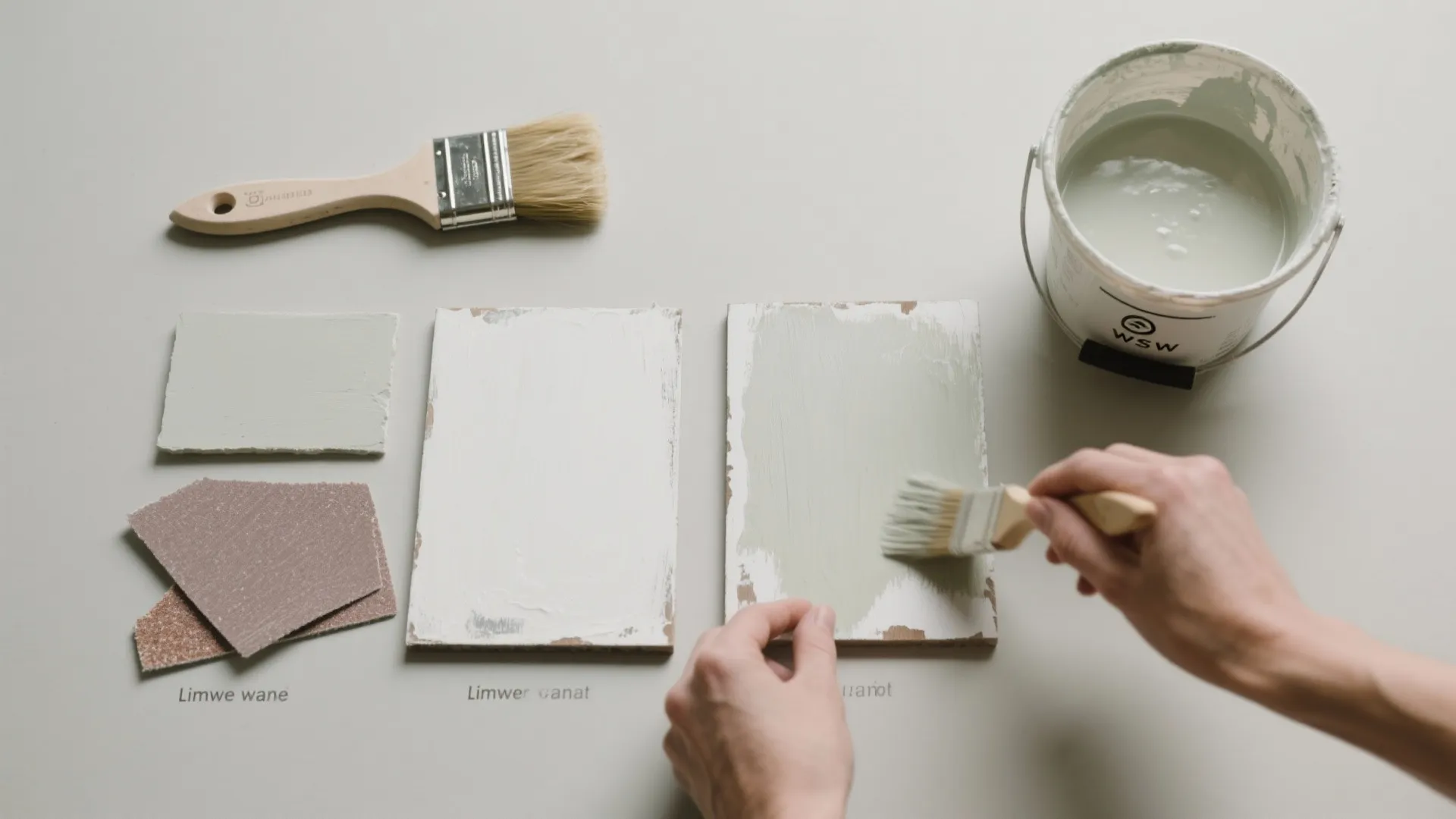 4. Play with Application: Distress, Glaze, or Stipple