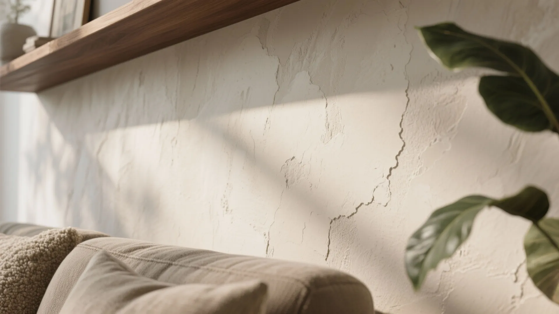 Limewash Texture and Subtle Movement