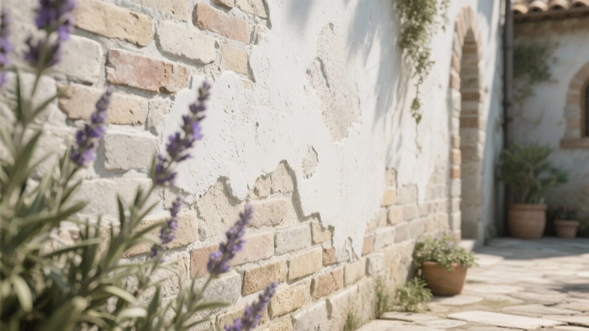 2) Limewash and Mineral Paints for Soft Texture