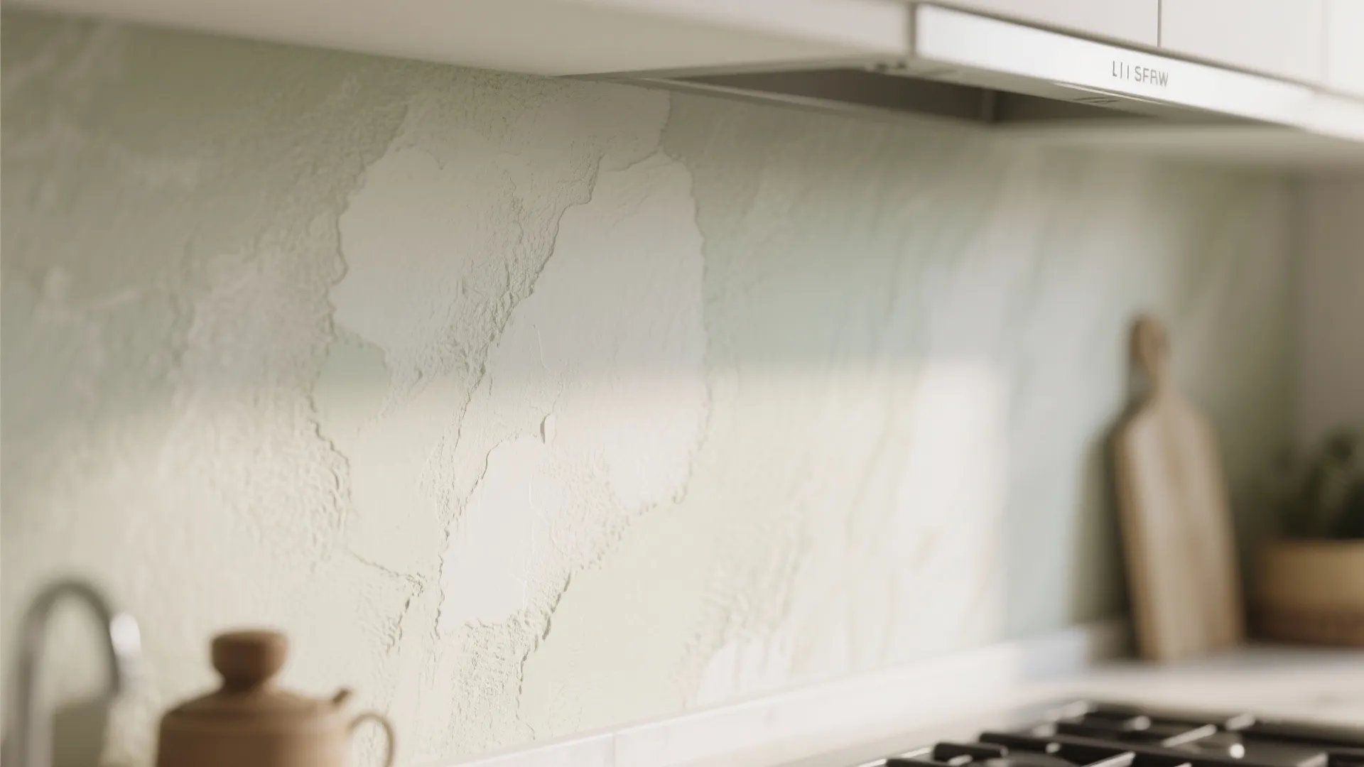 Minimalist limewash for calm texture