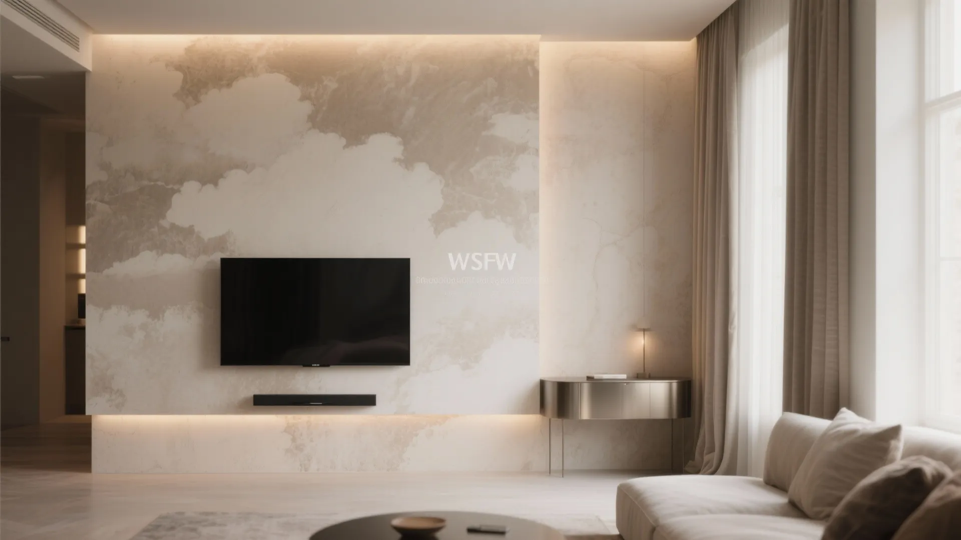 Layered Limewash or Venetian Plaster