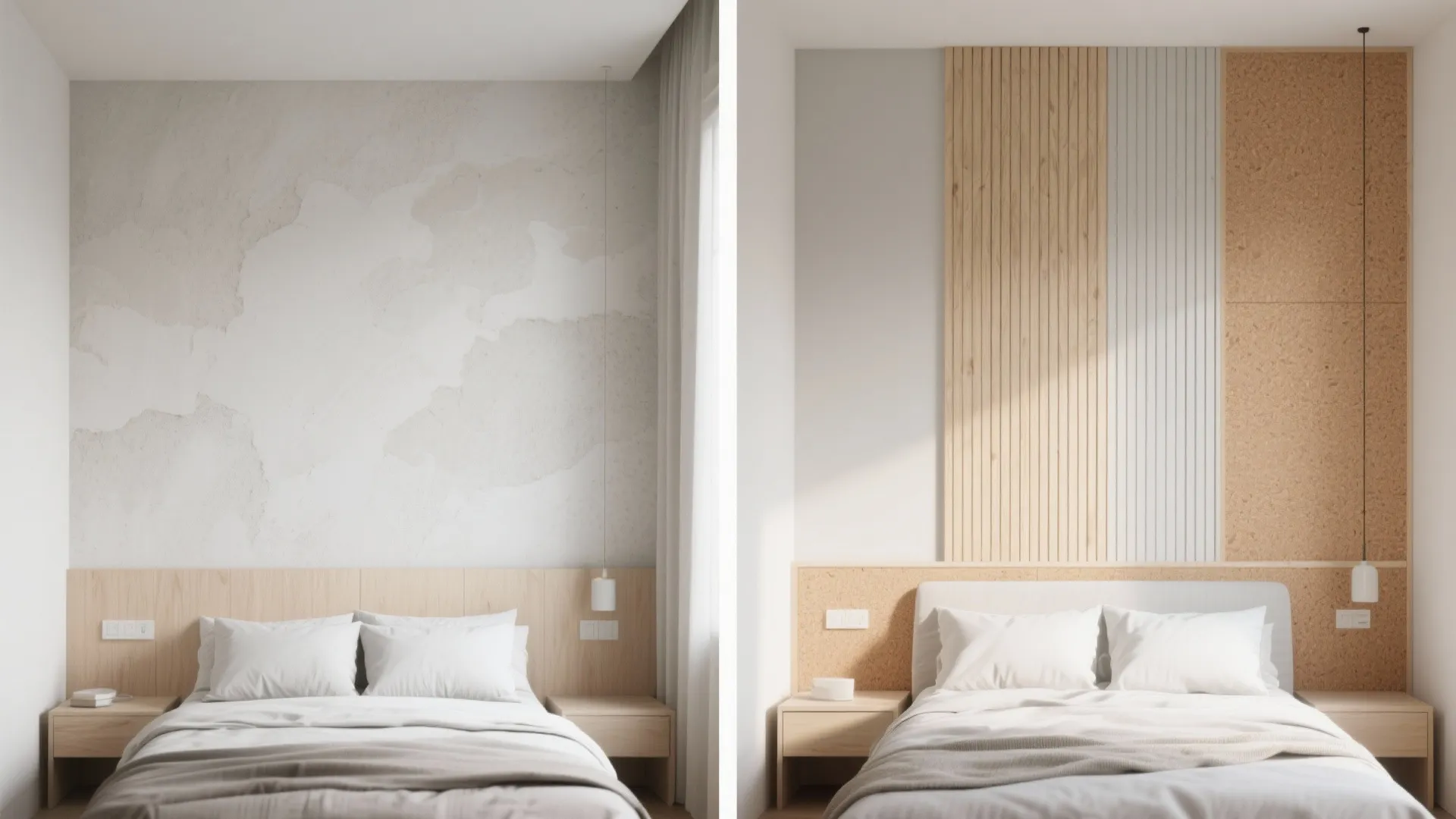 Idea 2: Add texture with limewash or slim slats