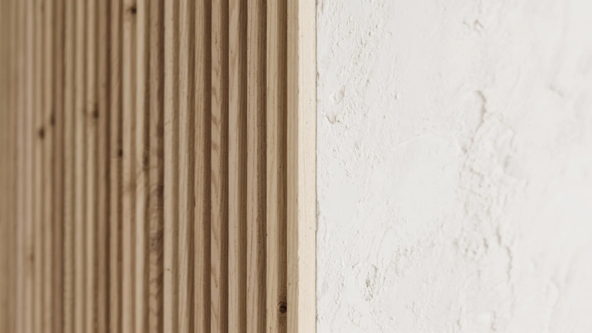 Textured wall cladding for tactile depth