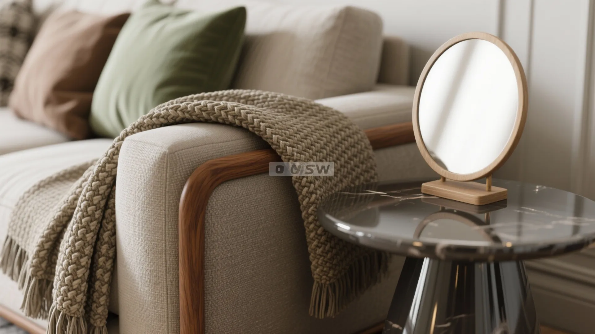 5. Use a limited palette and reflective surfaces