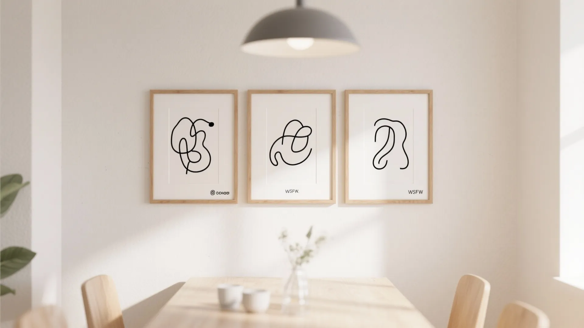 9. Minimalist Line Art