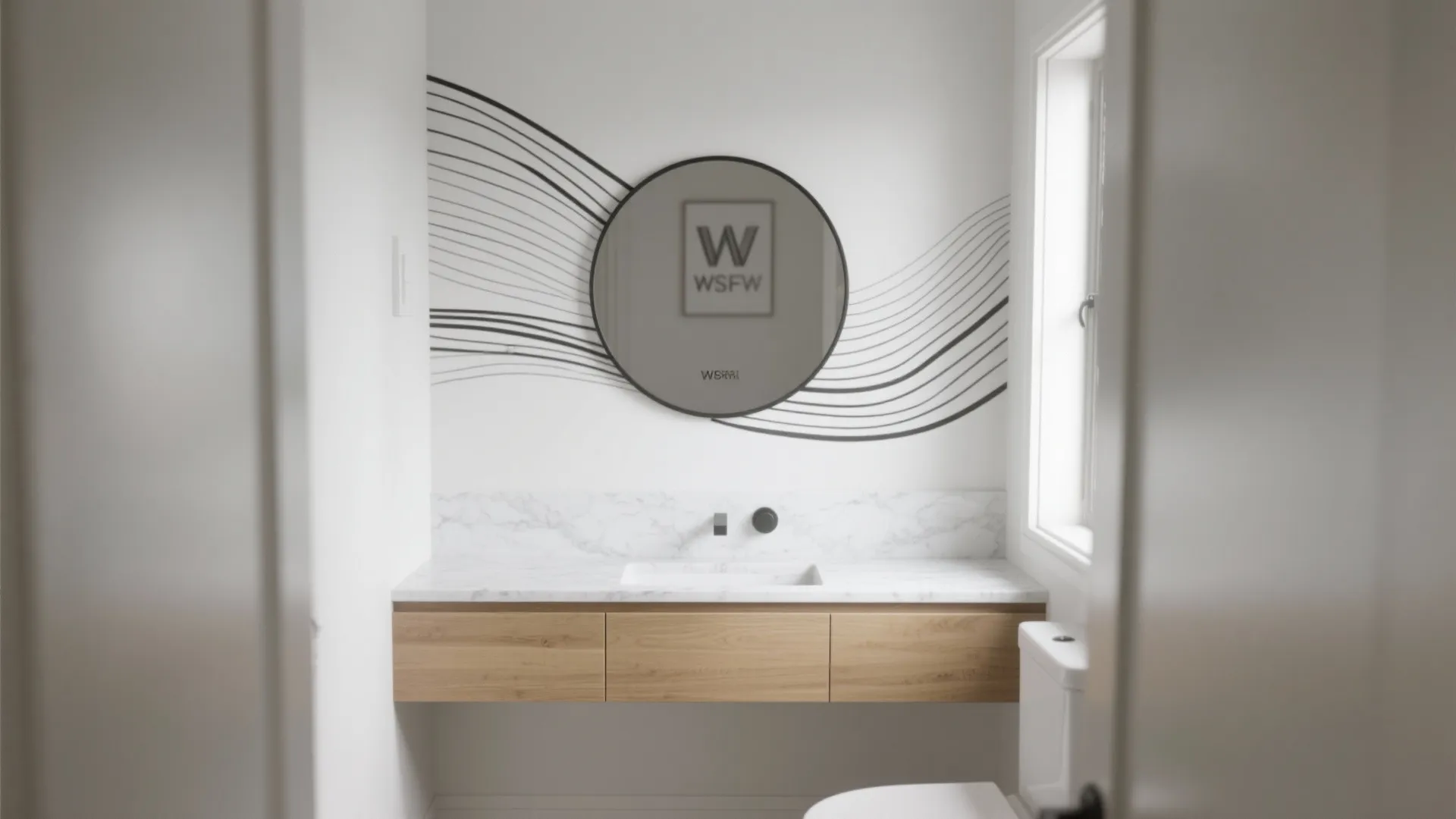 Minimalist Monochrome Line Art