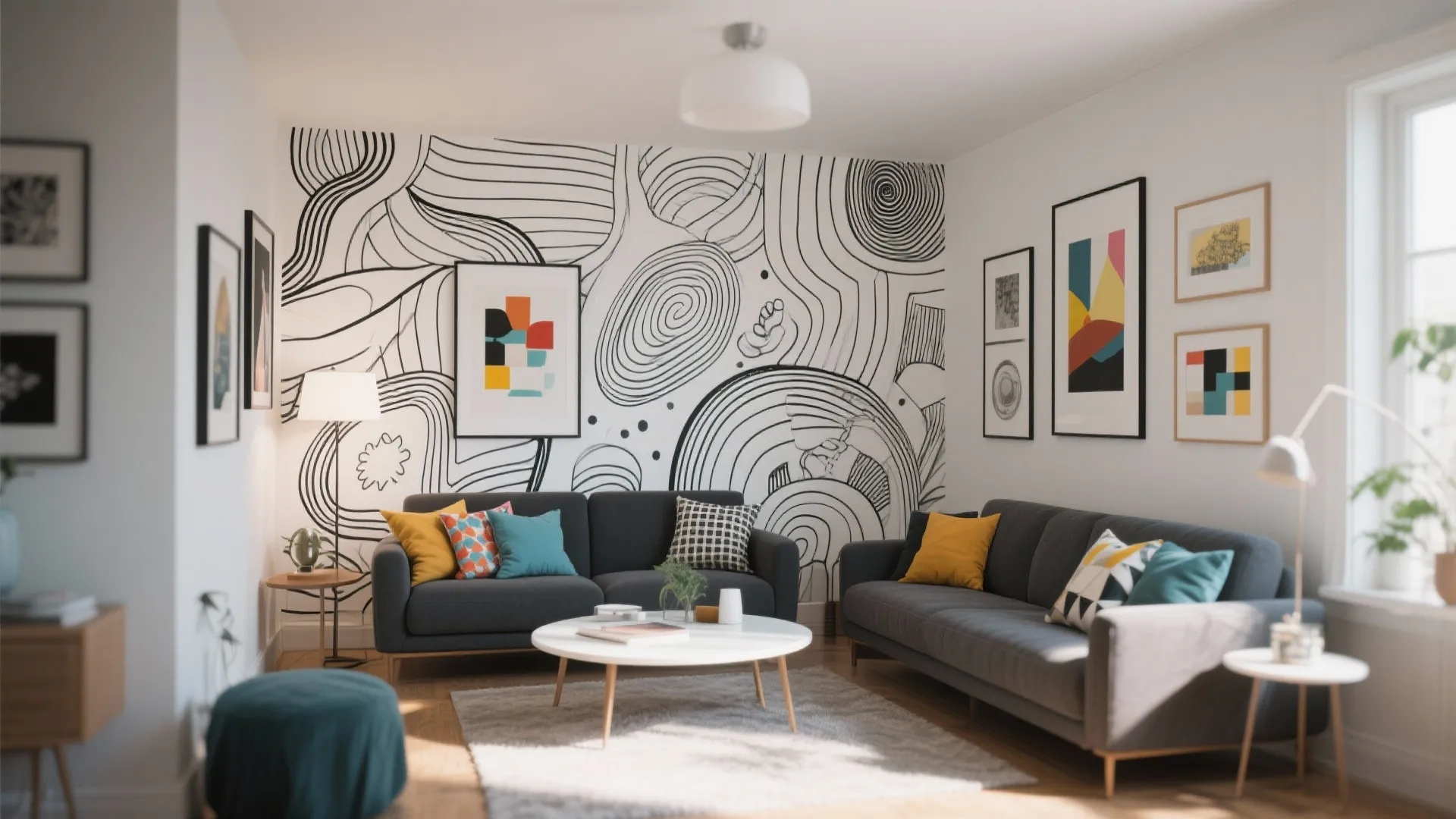 7. Minimalist Line Art