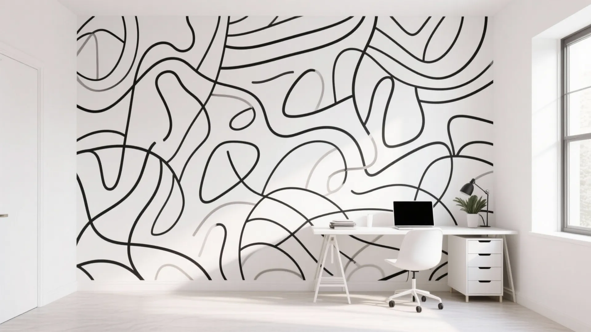 10. Minimal Line Art