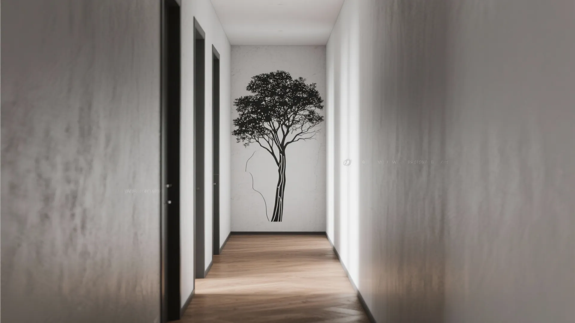 1. Minimal Line Tree for Tight Hallways