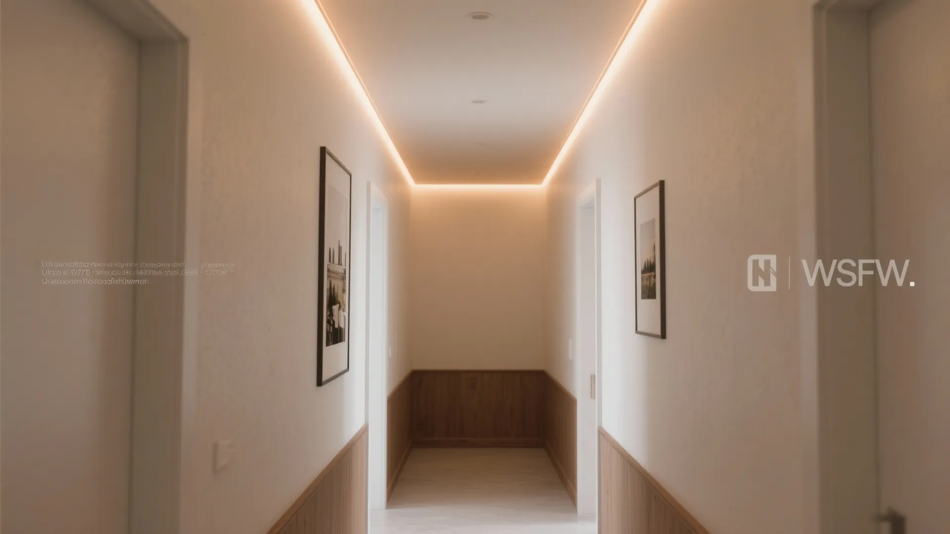 Linear POP Bands with Soft Cove Lighting