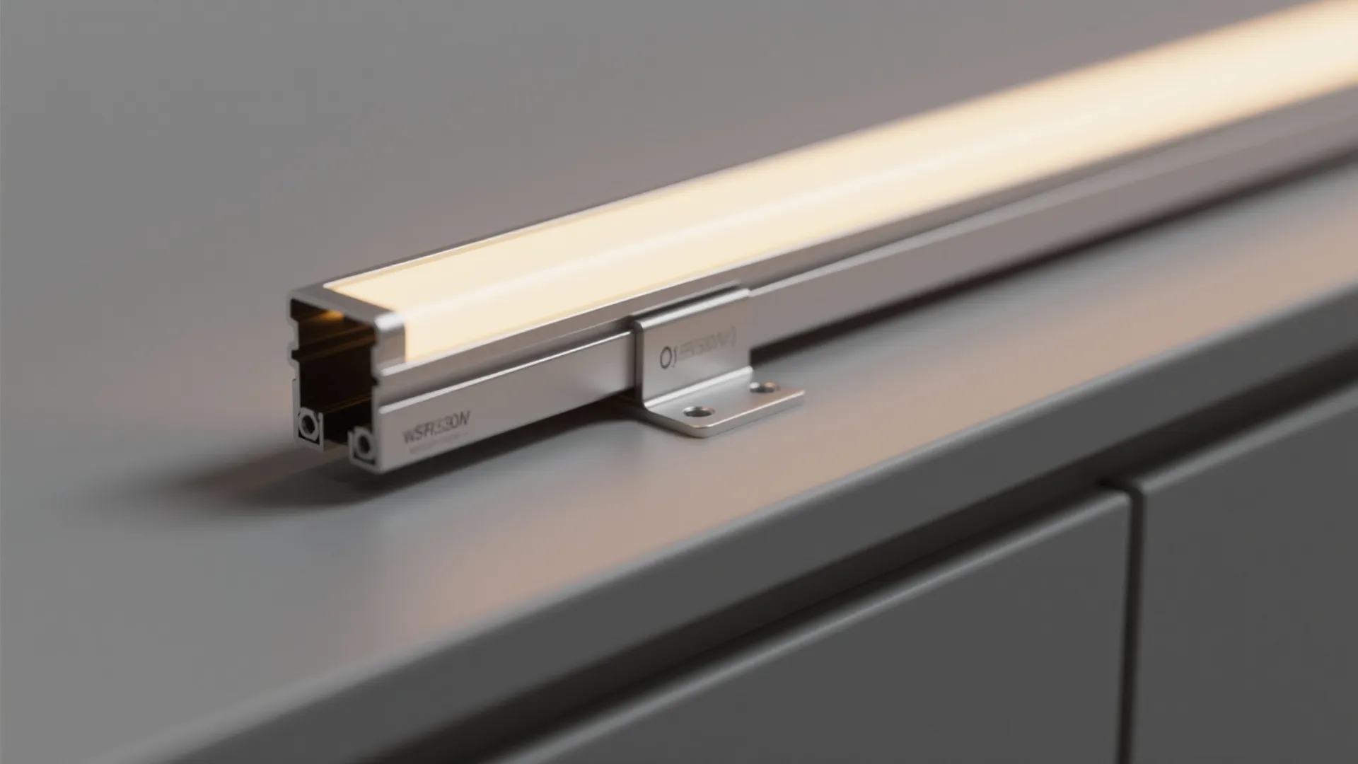 Linear LED bars for galley kitchens