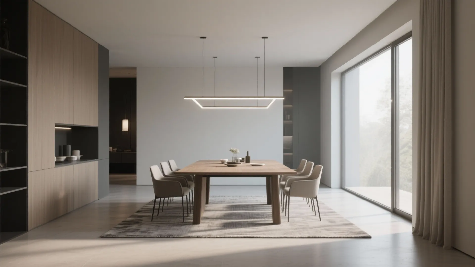 3. Linear Chandeliers for Long Tables