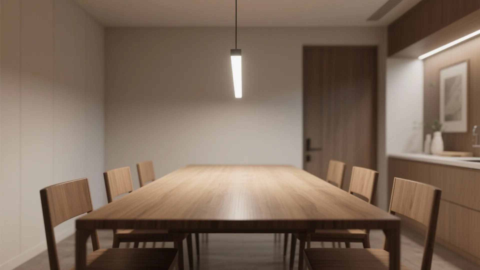 3. Linear Chandeliers for Rectangular Tables