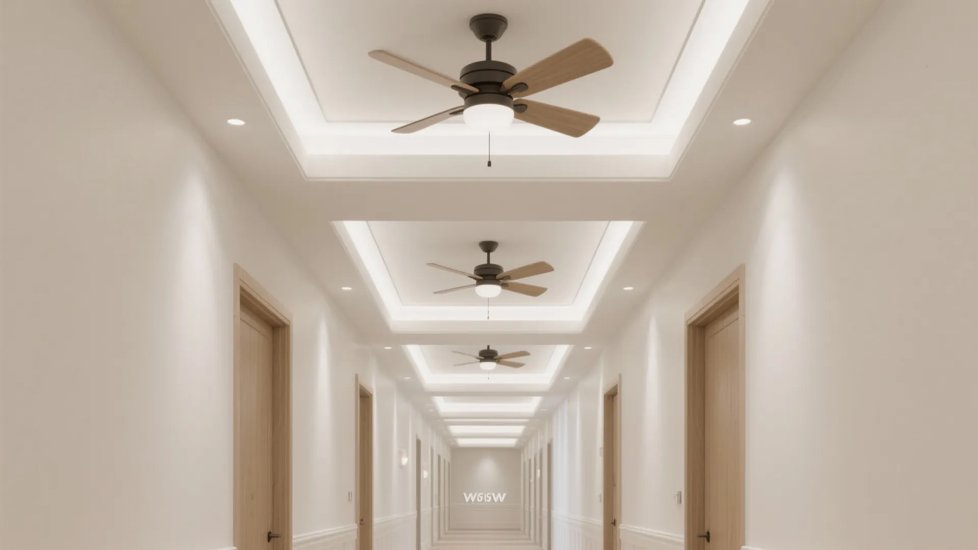 Linear Coffered Gypsum Grid