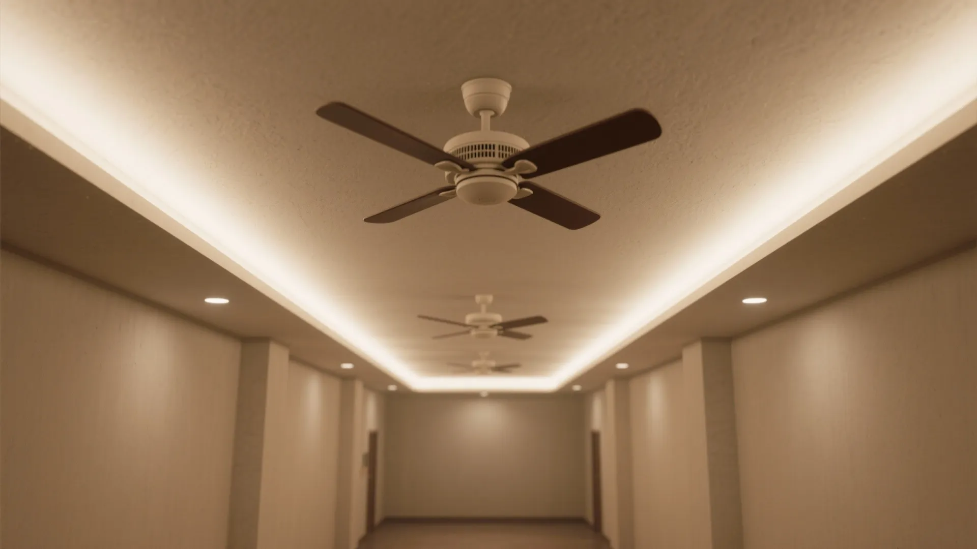 Linear Cove with Twin Fan Axis