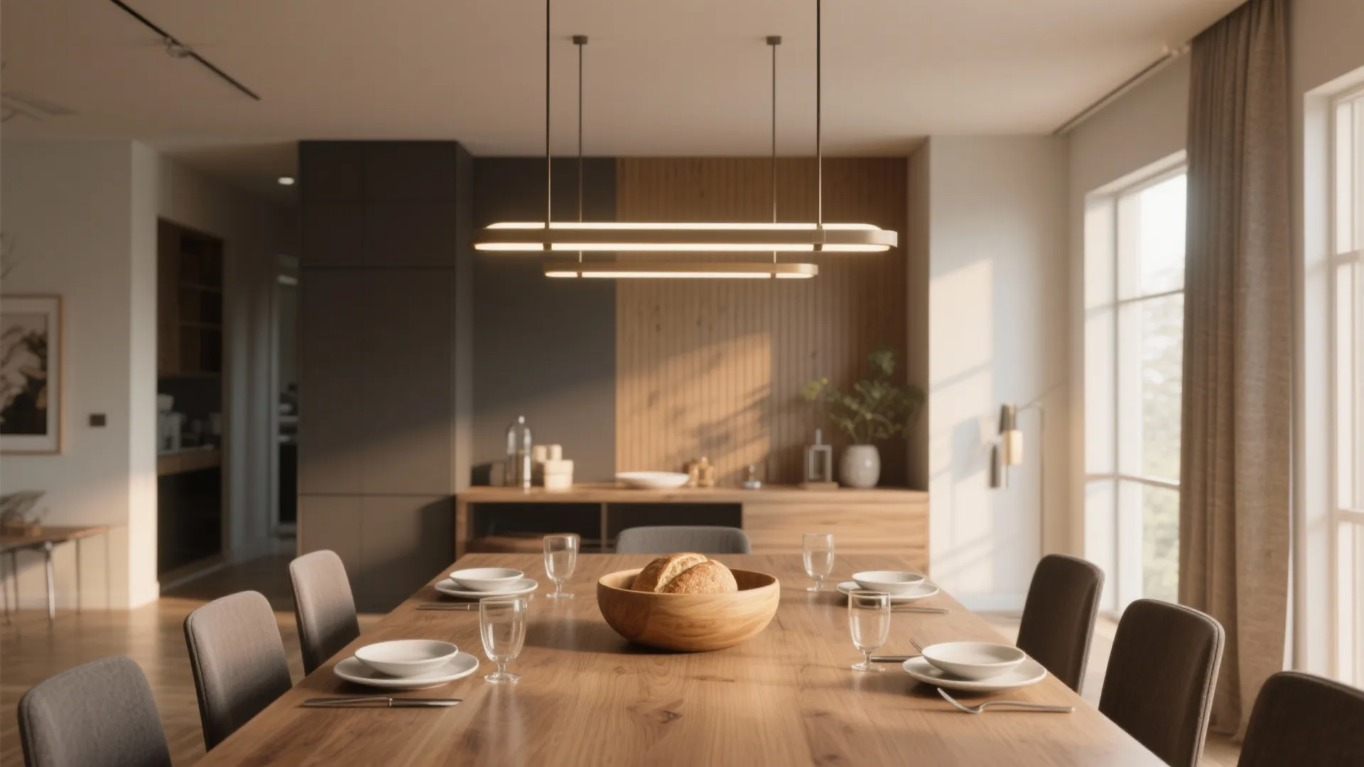 5 Linear Dining Room Light Fixture Ideas: Small tweaks, big impact: linear lighting ideas I’ve used to transform dining rooms