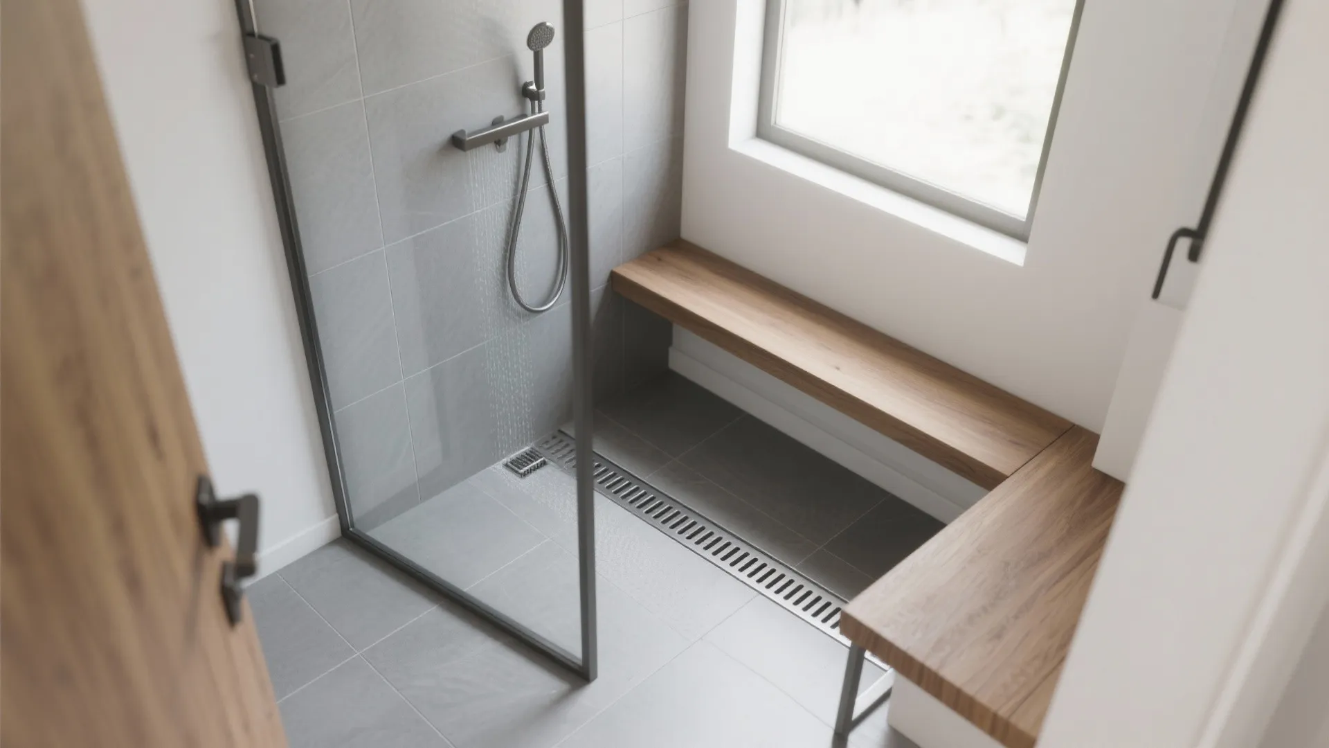 Linear drains and smart slope geometry