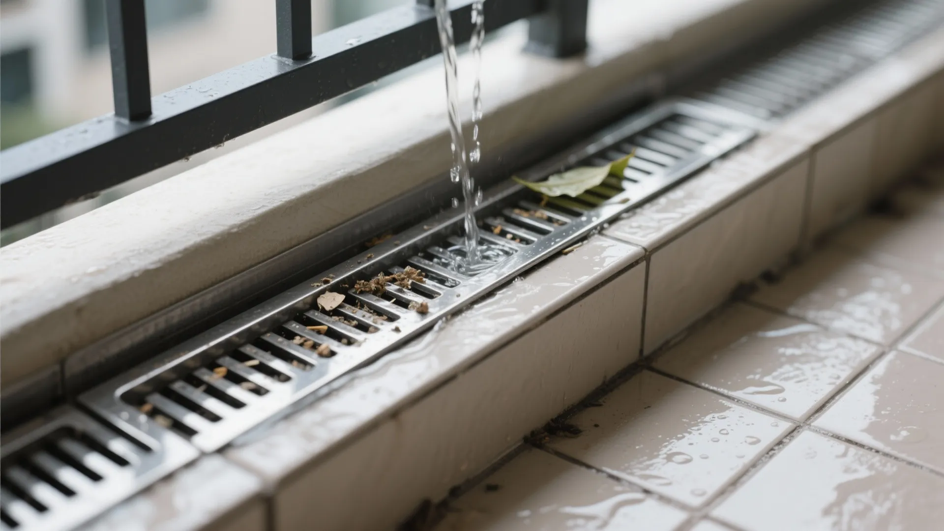 Hidden Linear Drains Along the Edge