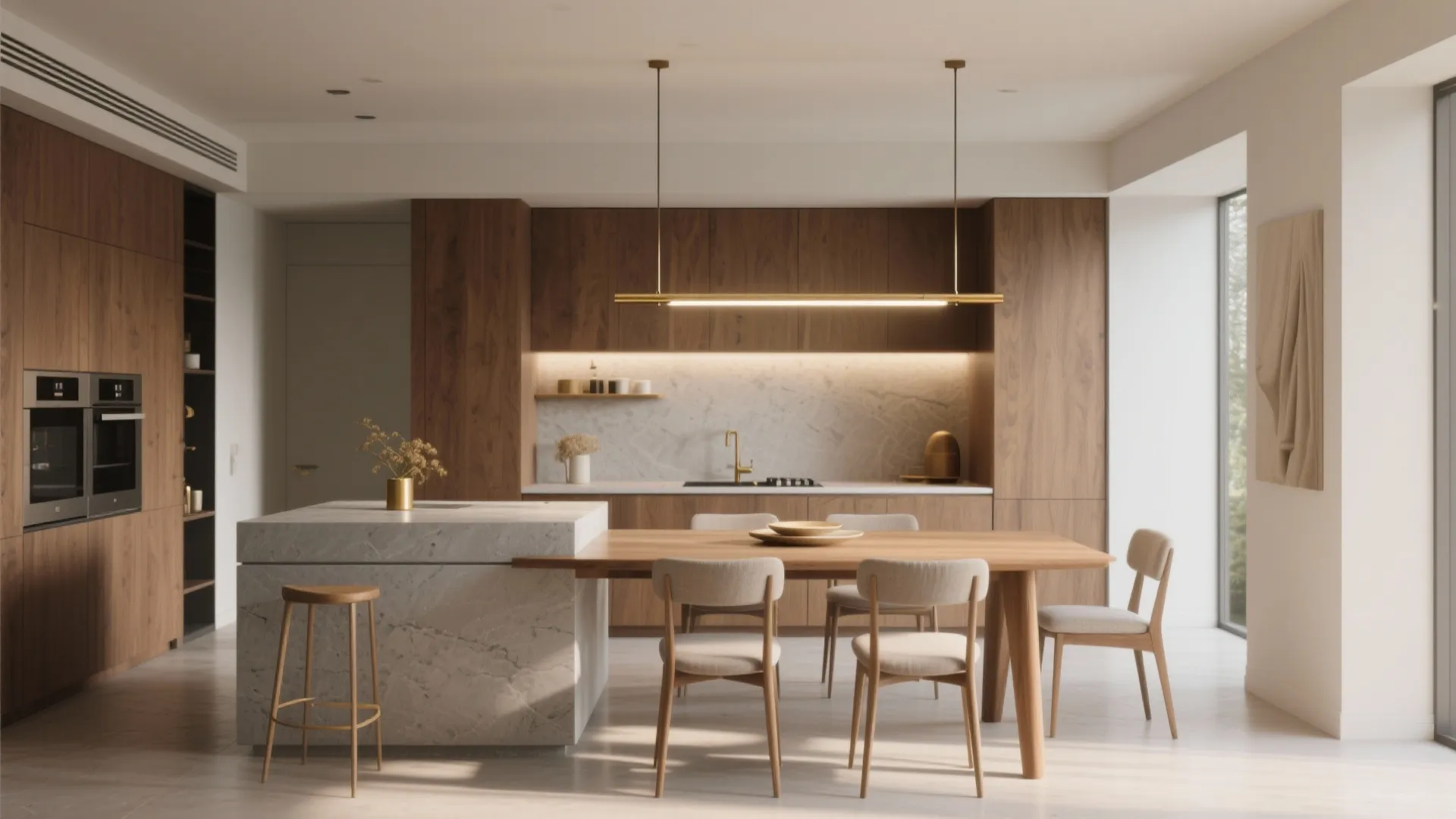 Idea 2: One statement, two spaces