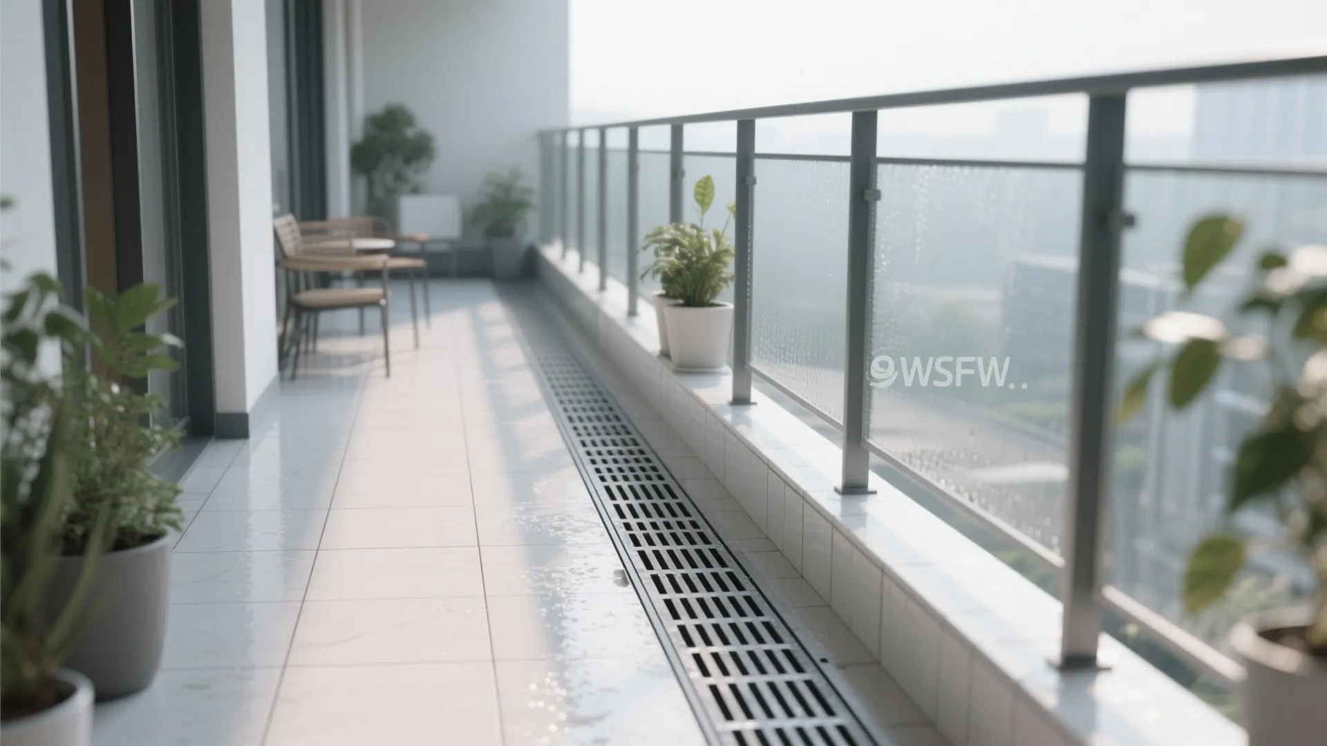 Hidden Linear Drains Along the Edge