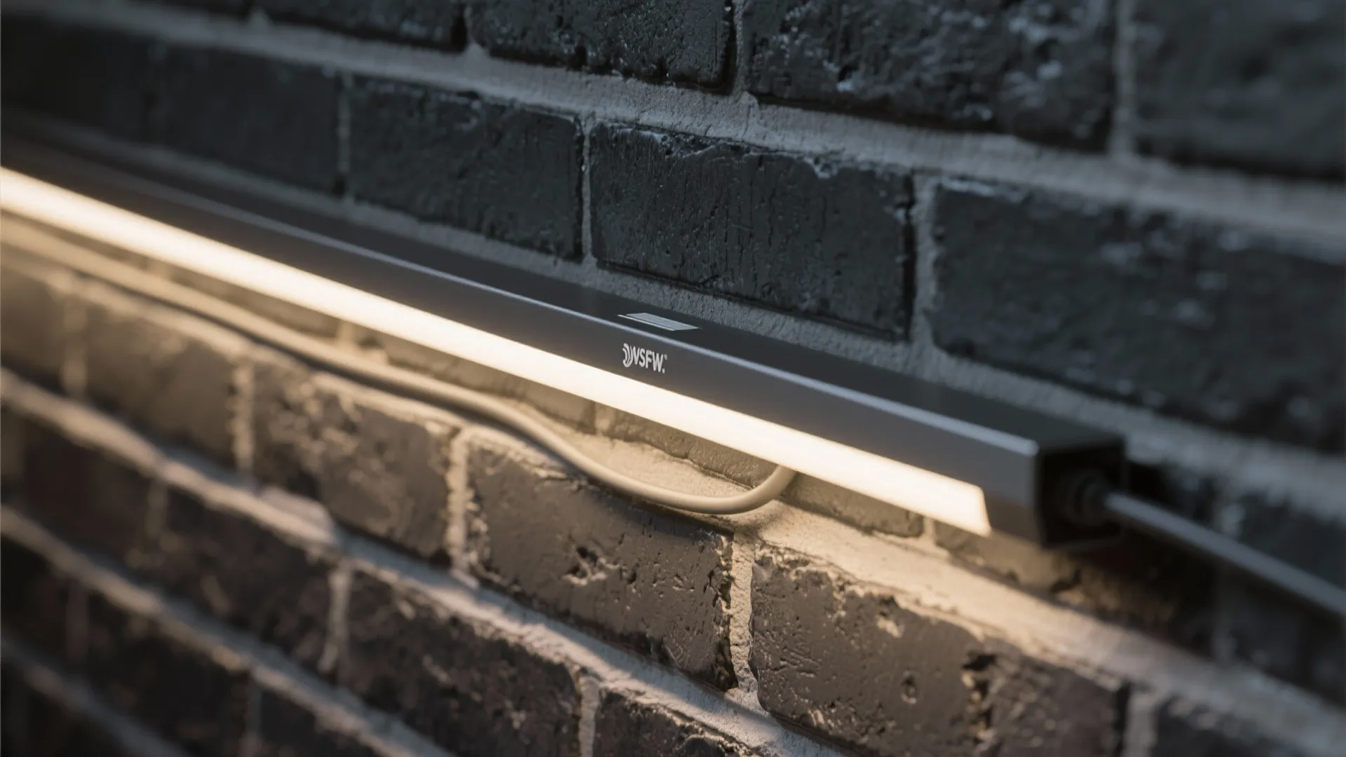 Slim linear grazers to highlight textures