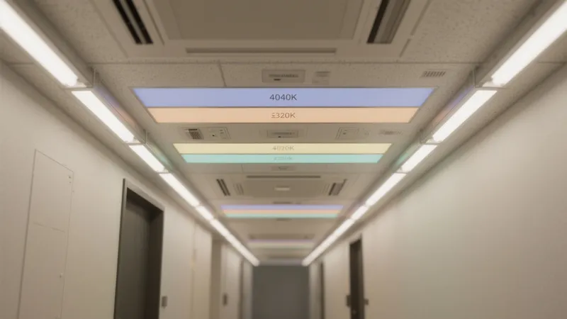 Office Corridor Lighting Comparison Guide – Find Your Perfect Color Temperature
