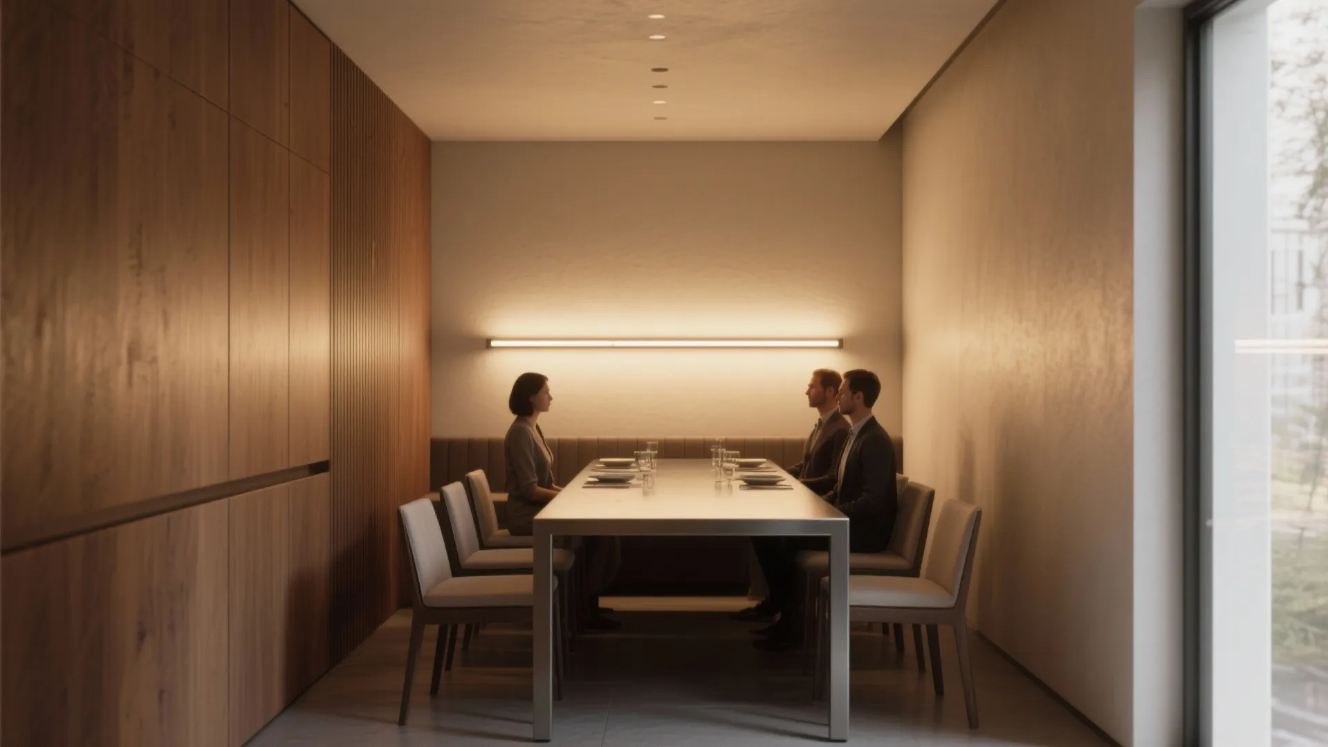 1. Linear LED Bar — sleek and forgiving