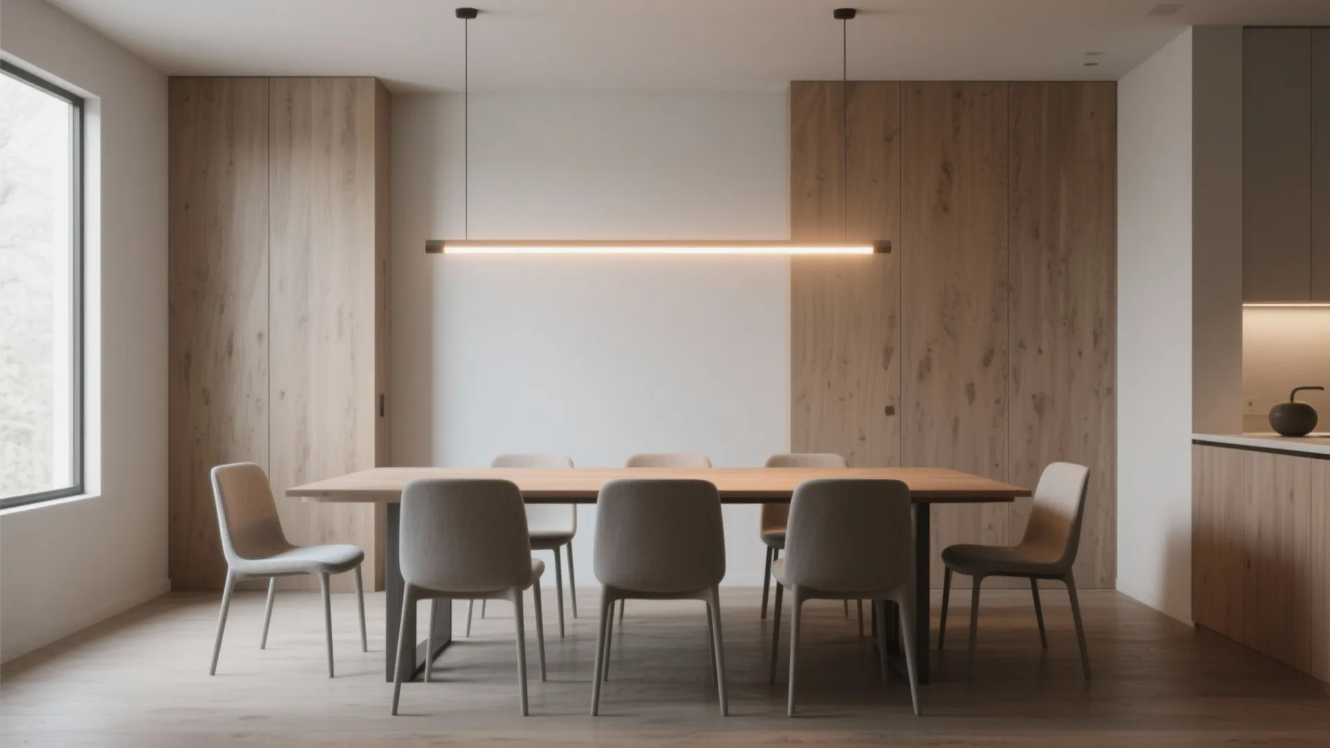 2. Linear LED over Rectangular Tables