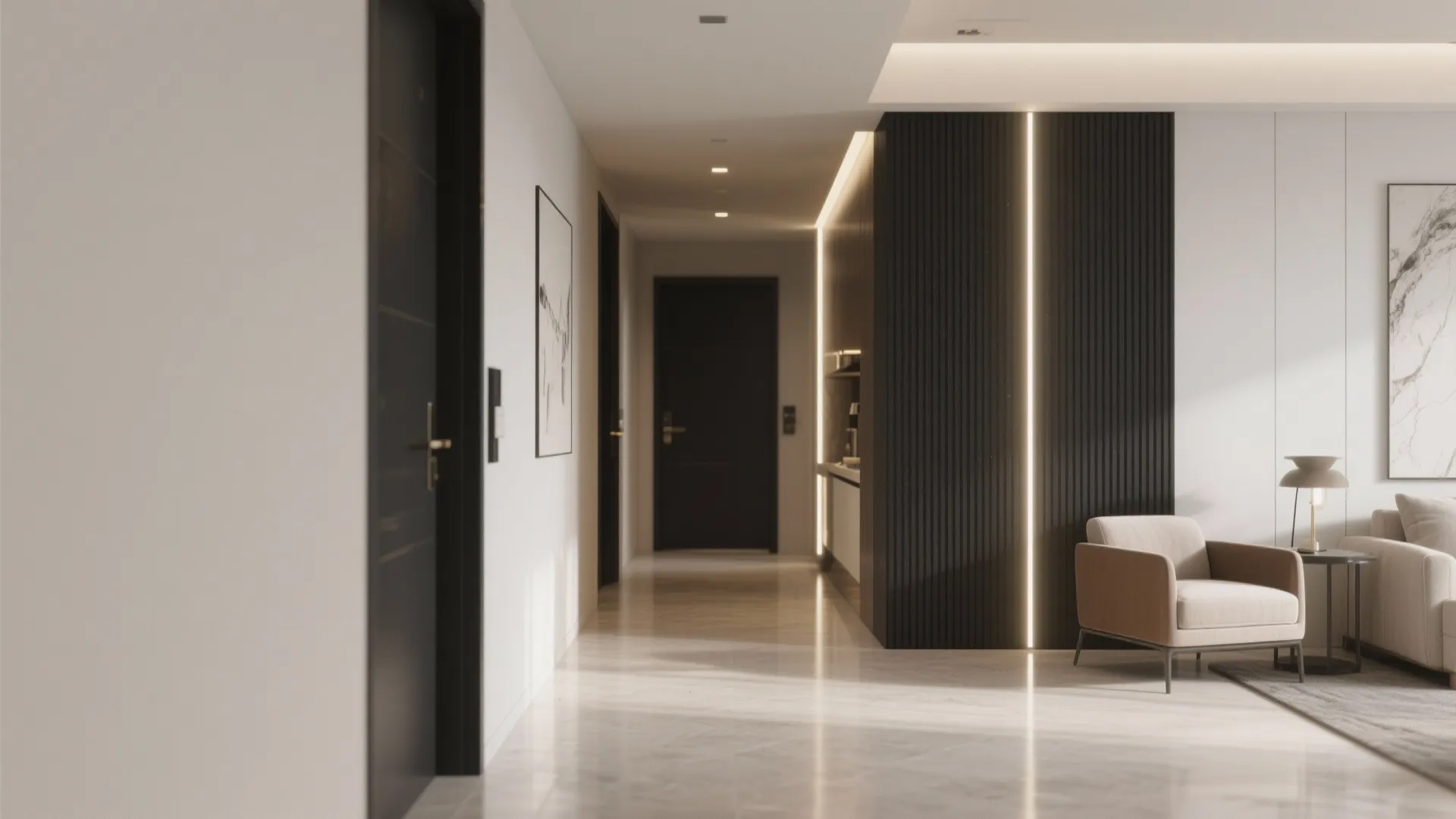 3. Black Linear LED Wall Washers