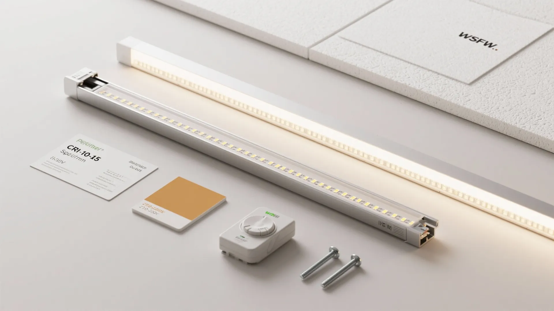 Low-Profile Linear LEDs Framing the Ceiling