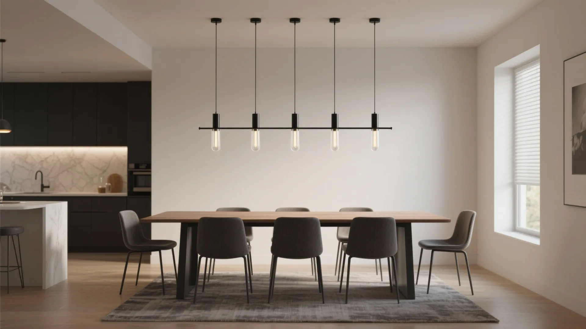 2. Linear Multi-Light Fixture