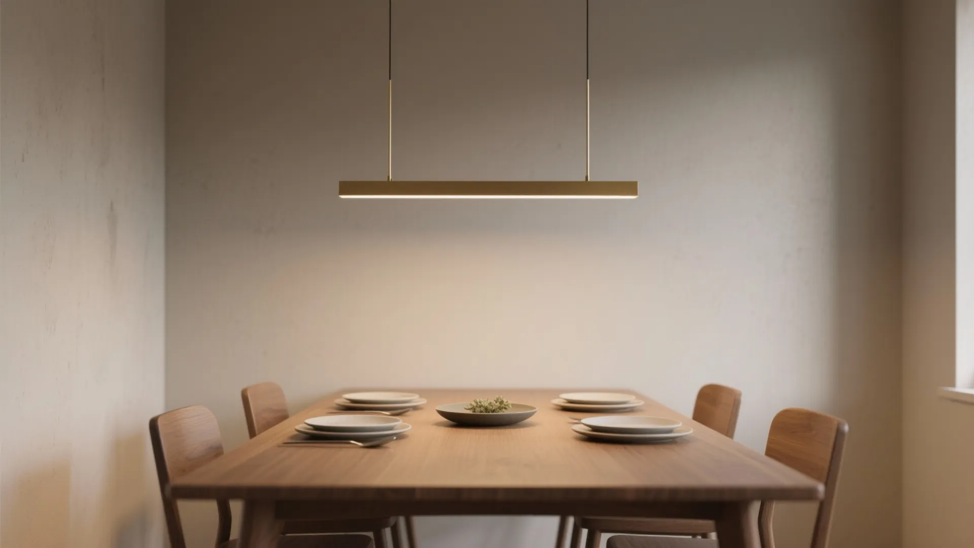 1. Low-hanging Linear Pendant