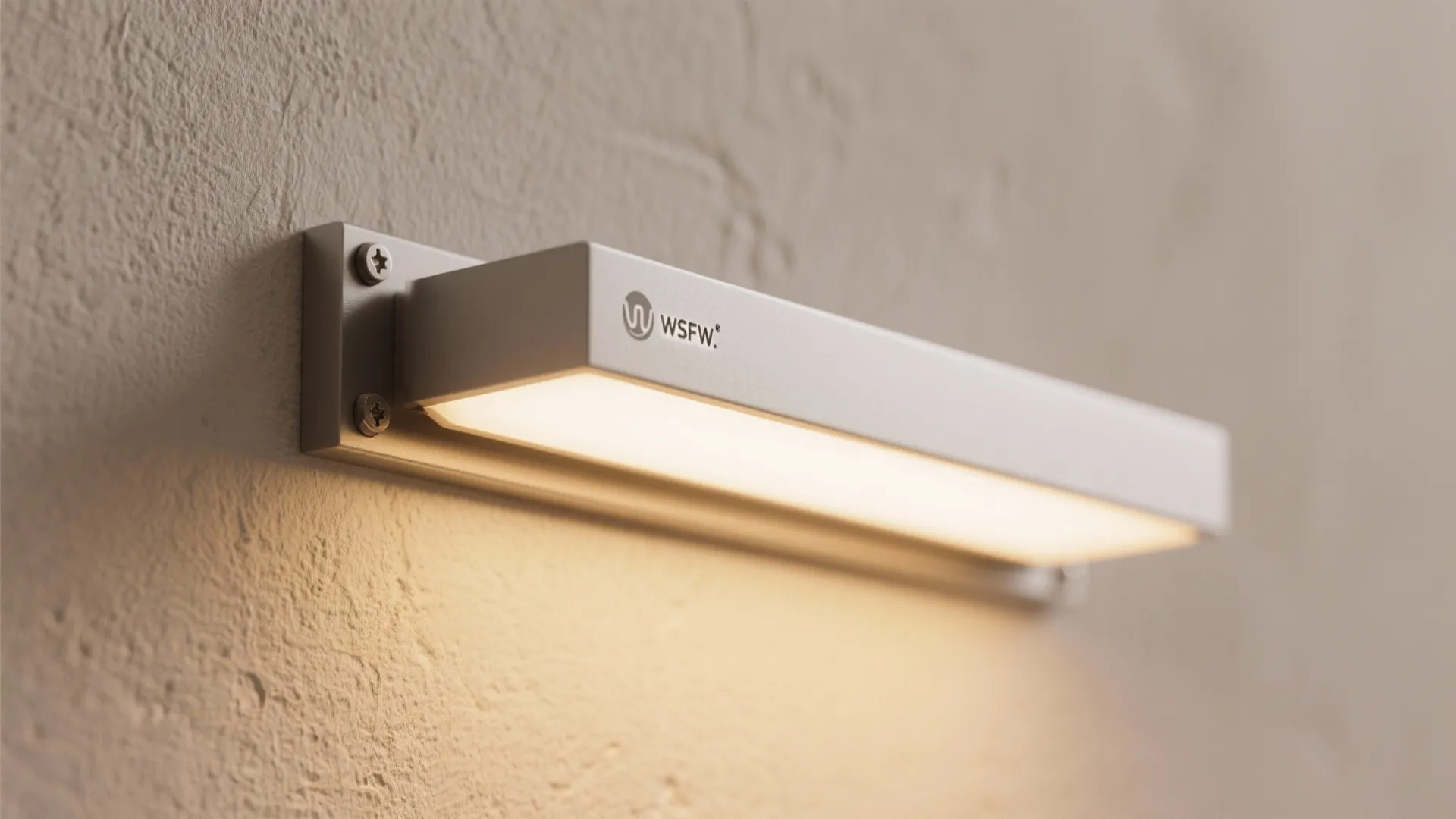 Low-glare linear sconces for clean lines