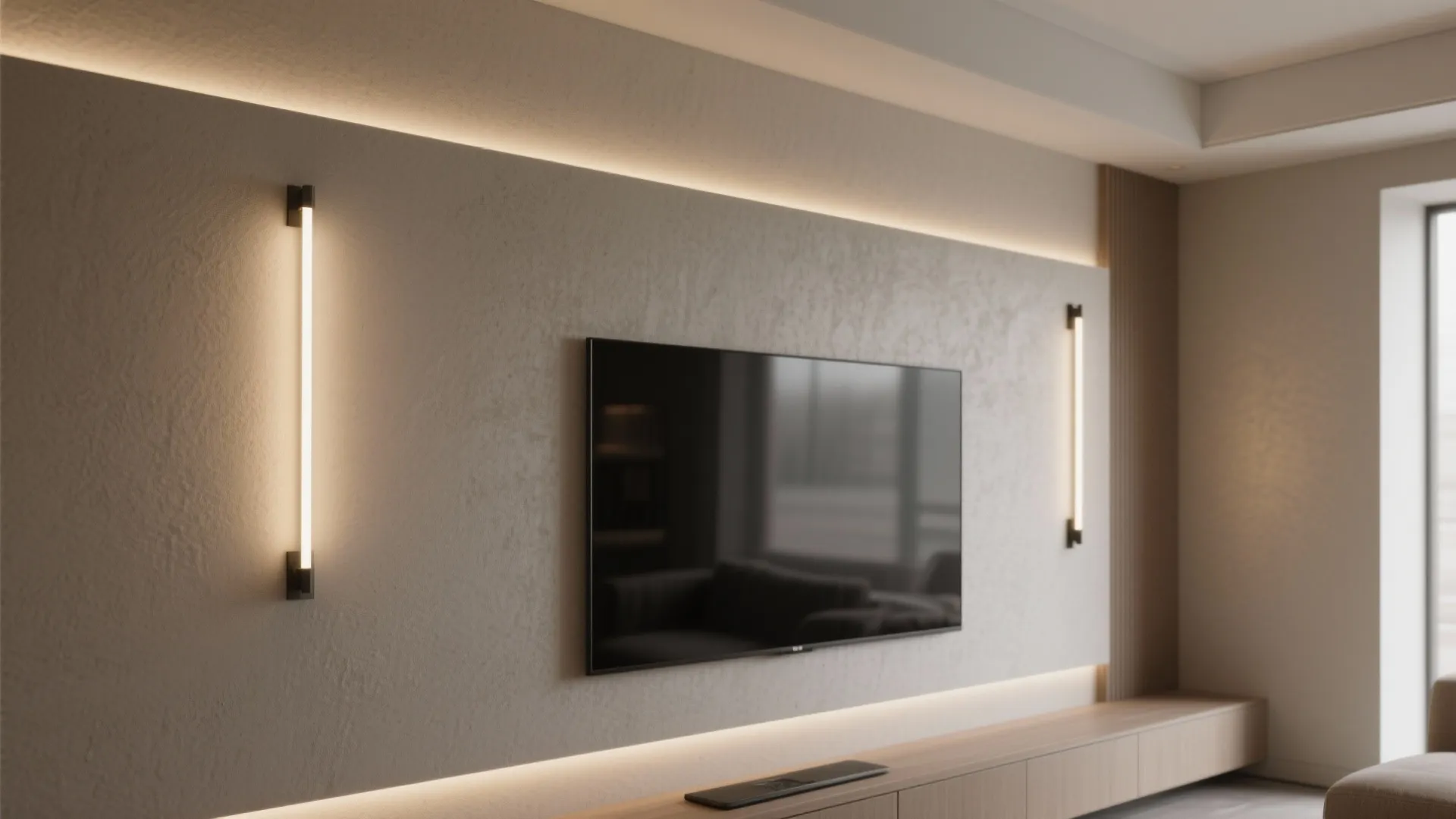 Minimal linear sconces for clean lines