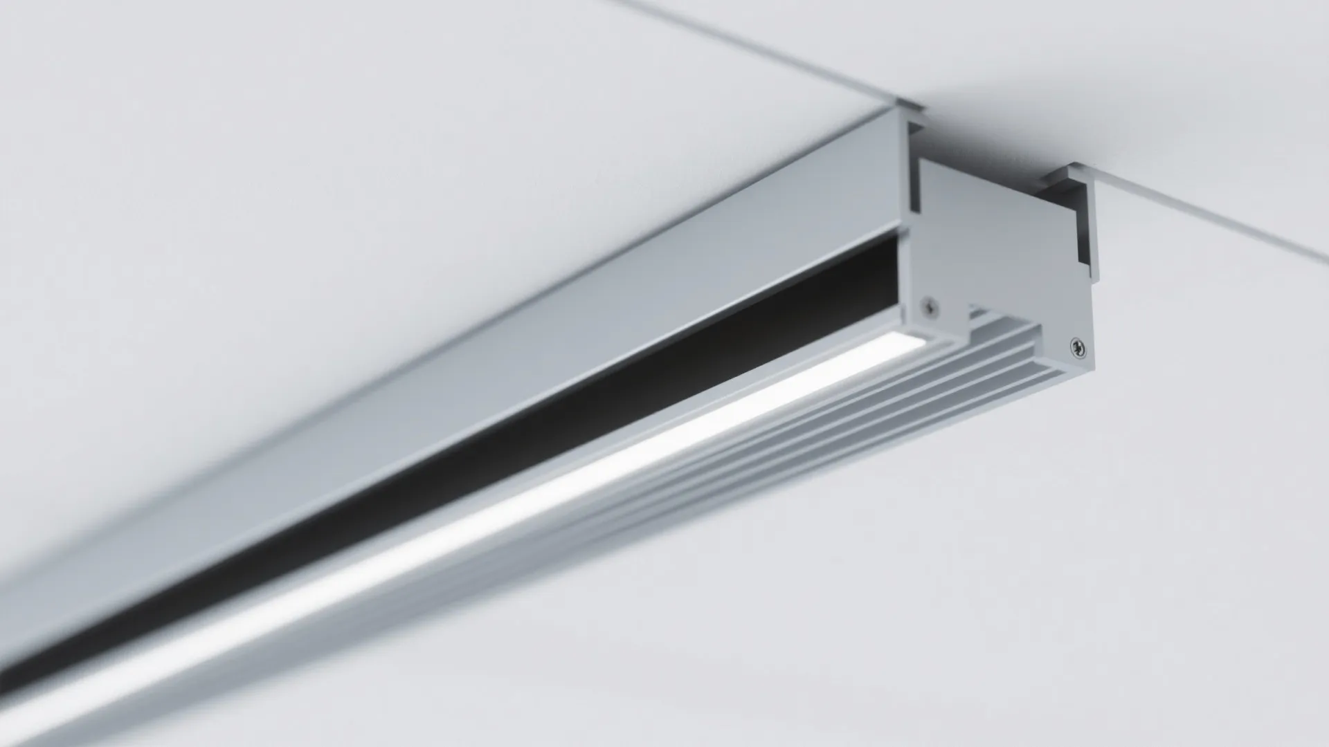 Hidden linear grilles in ceiling or toe-kick