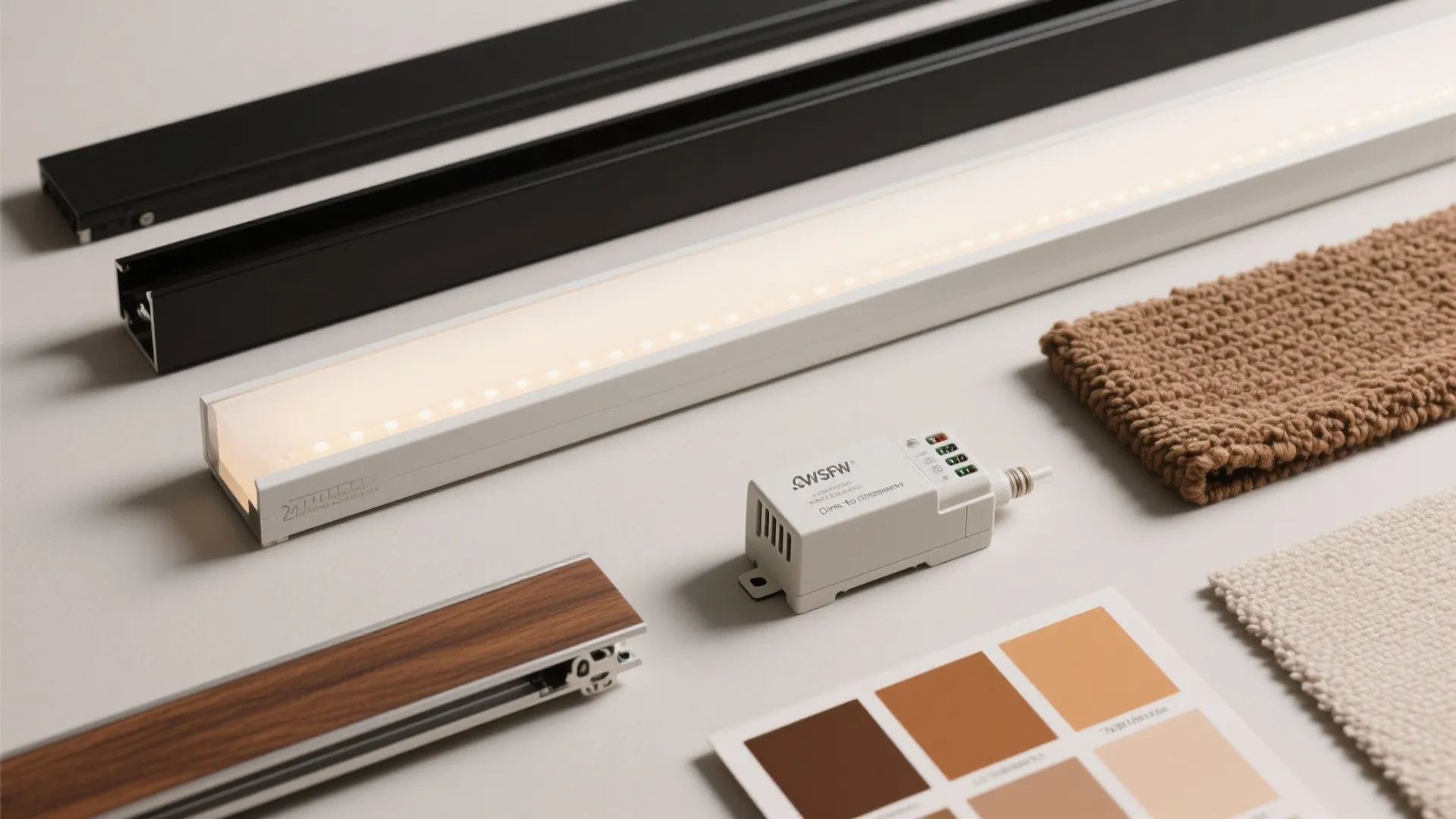 Statement Slot: Linear Light Above the Sofa